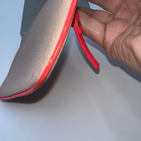 Kate Spade Nude and Neon Wristlet **SEE PICS AND DESCRIPTION - Picture 7 of 12